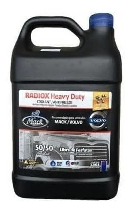 Refrigerante Radiox Premium Volvo Galón 3.785l.