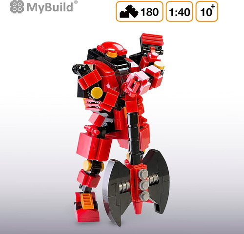 Mybuild Mecha Frame Rita 5006 - Red Robot Armor Mech Traje,