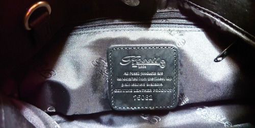 Imagen 4 de 6 de Bolsa Piel Fossil Original Crossbody Mariconera Ajustable