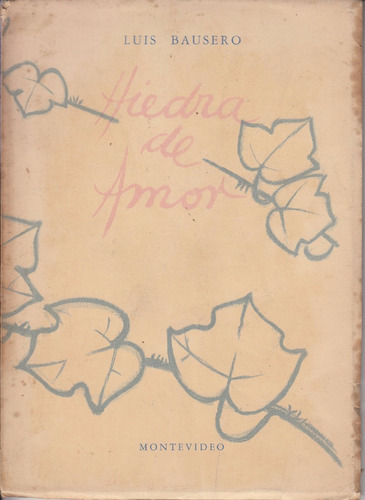 1951 Arte Adolfo Pastor Poesia Luis Bausero Dedicado Uruguay