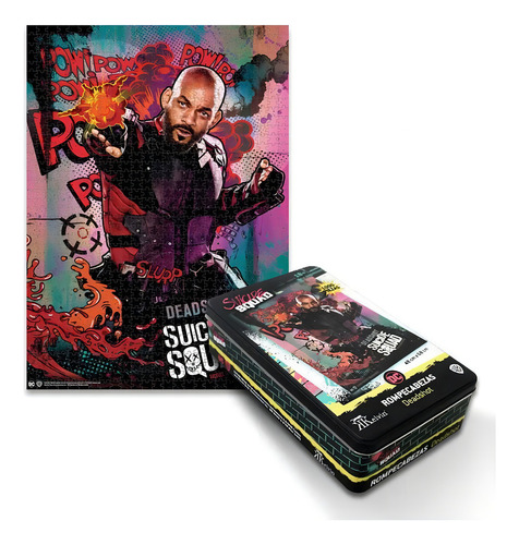 Will Smith Suicide Squad Deadshot Dc Rompecabezas 1k Kelvin
