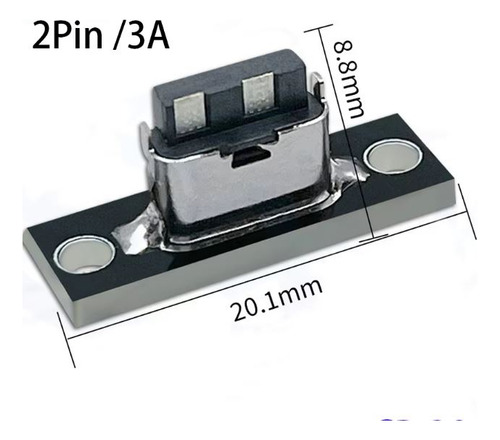 Pin De Carga Universal Tipo C 3a Placa Tornillo Sujeción Usb