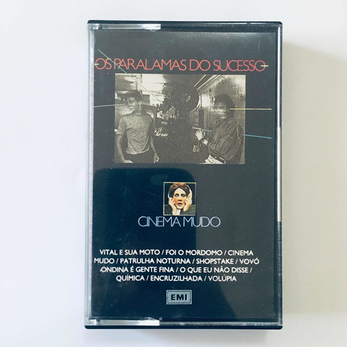 Os Paralamas Do Sucesso Cinema Mudo Cassette Nuevo