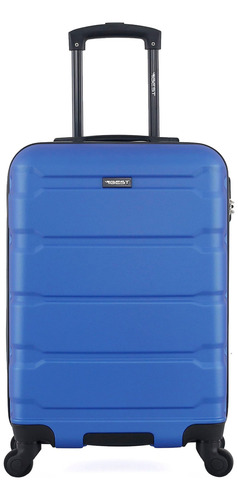 Mala De Viagem Bordo Com Rodinhas 360° E Cadeado M50 Best Cor Azul