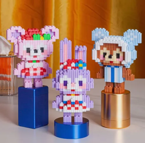 Juguete Armable Oso Duffy Amigos Magic Block Figuras Bloque