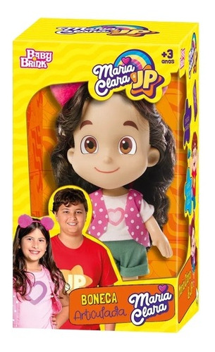 Imagem 2 de 2 de Boneca Infantil Articulada Maria Clara 1040 Baby Brink