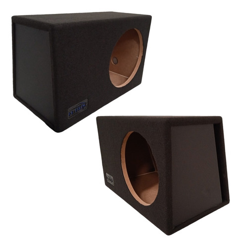 Cajon Subwoofer 12 PuLG Port Laberinto Mdf 18mm 1.5pies 39hz