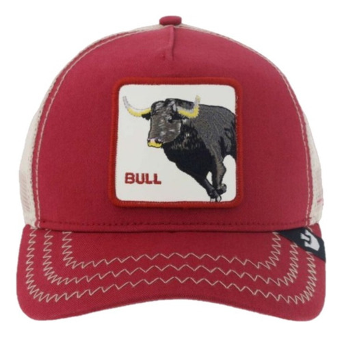 Gorra Goorin Bros Bull Toro Rojo Mod, 625460105