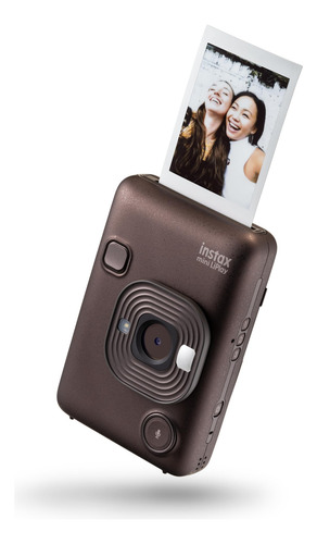 Cámara Fujifilm Instax Mini Liplay Hybrid Deep Bronze