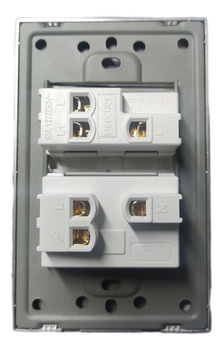 Toma Corriente + Interruptor Mercury Premium 15a Tienda