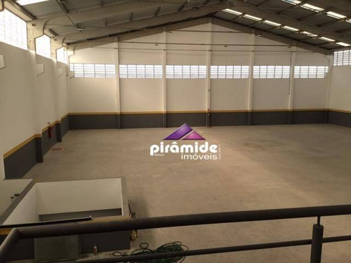 Galpão Para Alugar, 2046 M² Por R$ 25.000,00/mês - Jardim Califórnia - Jacareí/sp - Ga0036