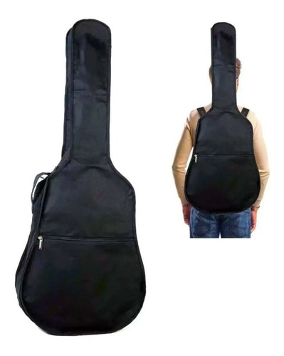 Imagem 4 de 4 de Capa Para Violão Clássico Bag Luxo Acolchoada