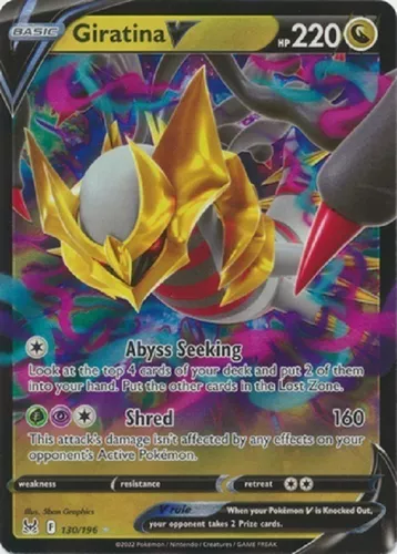 Card Pokémon Giratina-v-astro (gg69/gg70) V-star Original