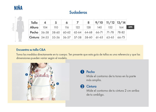 Sudadera Cerrada Estilo Crop De Niña C&a (1061959)