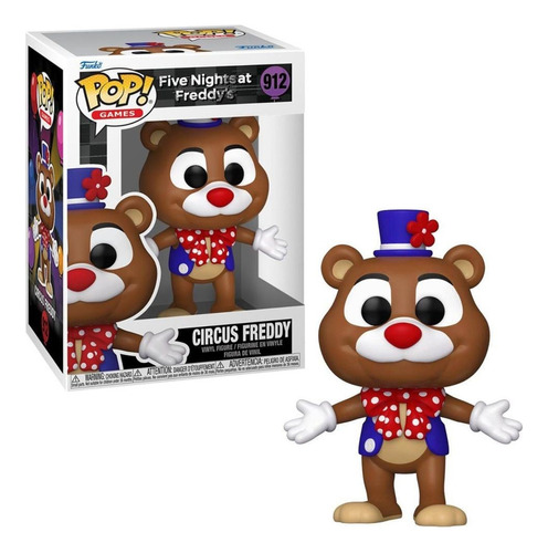 Funko Pop Circus Freddy - Five Nights At Freddys 912