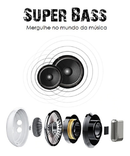 Imagem 6 de 10 de Fone De Ouvido In-ear Sem Fio I11 Tws Branco Touch Screen