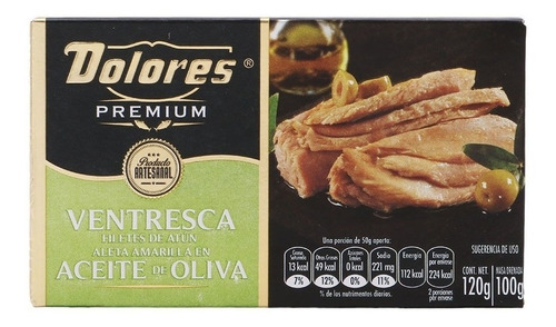 Ventresca De Atun Dolores Lata 120 Grs 3 Pack Ipg