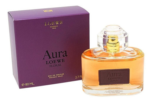 Aura Loewe Floral 80 Ml Edp Original Sellado