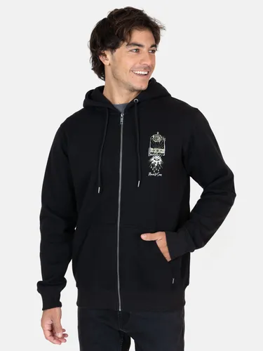 Poleron Fz Wave Negro Hombre Maui And Sons