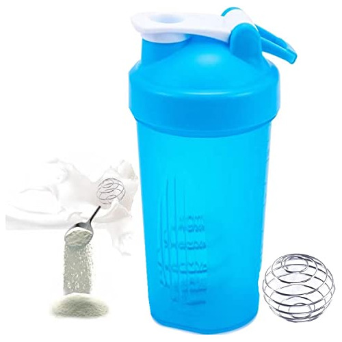 Agitador De Batidos Shaker Bottle Con Tapa De Lazo Clásica