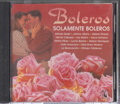 Boleros Solamente Boleros Varios Artis Cd Original Usad Qqa.