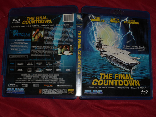 La Cuenta Final- Bluray- Kirk Douglas- Martin Sheen (Usado)