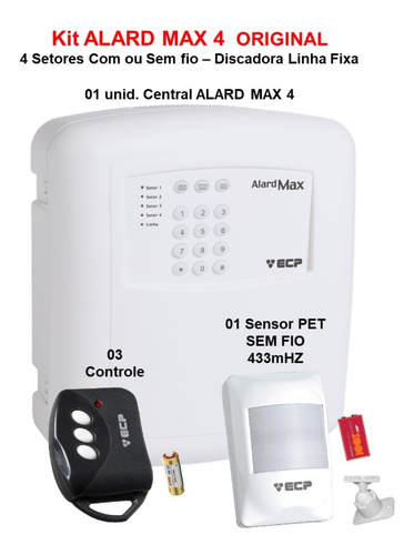 manual central de alarme ecp alard max rf manual central de alarme ecp alard max rf
