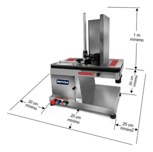 Cortador De Frios Automatico Horizontal Cfh300 - Metvisa