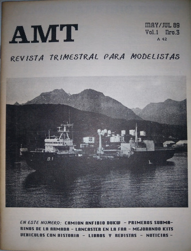 Amt Revista Trimestral Para Modelistas Modelismo May Jul89