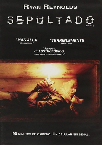 Dvd Sepultado (buried) 2010 Ryan Reynolds (enterrado)