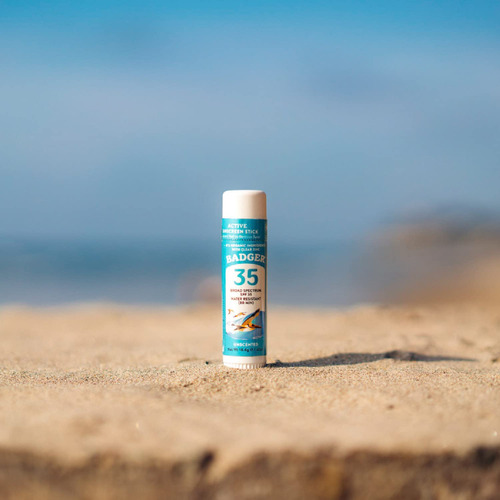 Protector Solar En Barra Badger Face Spf 35 19 Ml 97% Orgáni