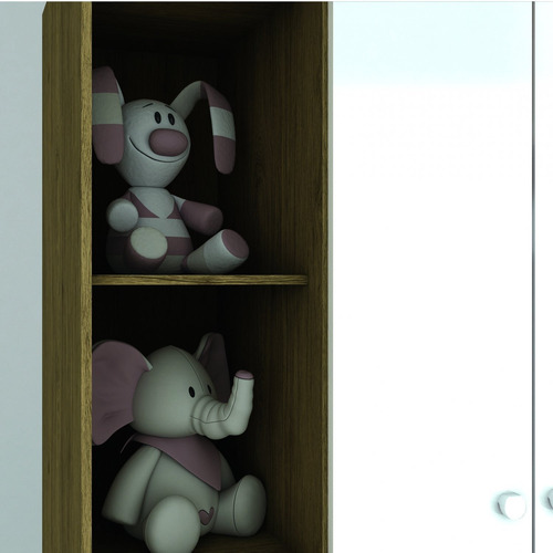 Imagem 11 de 12 de Quarto Infantil Com Guarda Roupa 3 Portas Cômoda E Hh