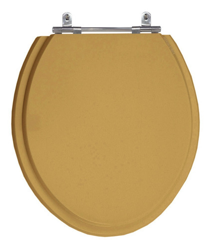 Assento Laqueado Oval Pêssegotampa Vaso Universal Mdf 6lpf