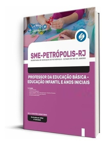 Apostila Sme Petrópolis Rj Professor Educação Infantil