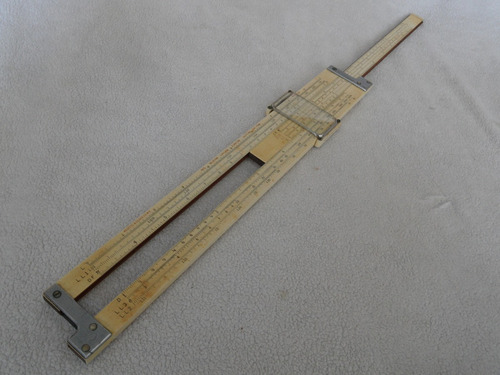 Regla De Cálculo Pickett 4081-3 Vintage Con Funda (Usado)