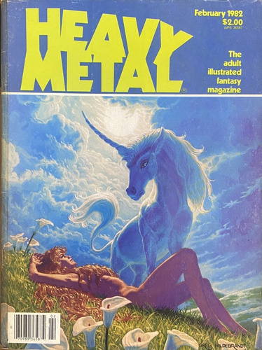 Heavy Metal, Comic Fantasía Usa, Feb 1982 En Inglés, Hm4