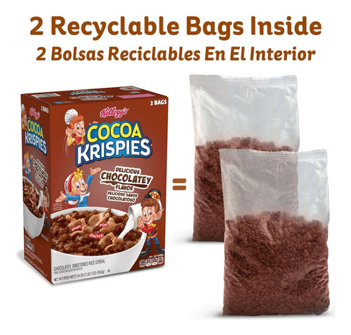 Kellogg's Cocoa Krispies Cereal 963 Gr