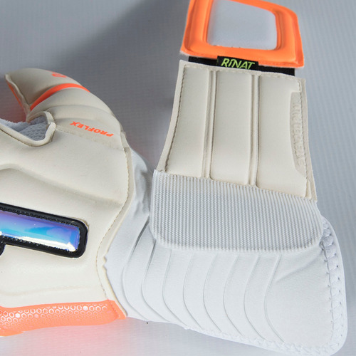 Imagen 3 de 6 de Guantes De Portero Uno Premier Gk Pro Naranja Flt/ Plata