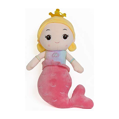 Krisphily Soft Cute Huggable Mermaid Plush Doll 84mvq