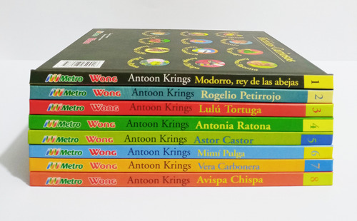 Bichitos Curiosos - Colección Completa / 8 Libros / Nuevo