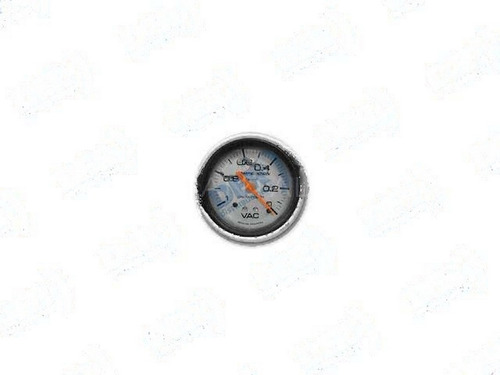 Reloj Presion Vacio Compet. Fondo Plateado Diametro: 60mm