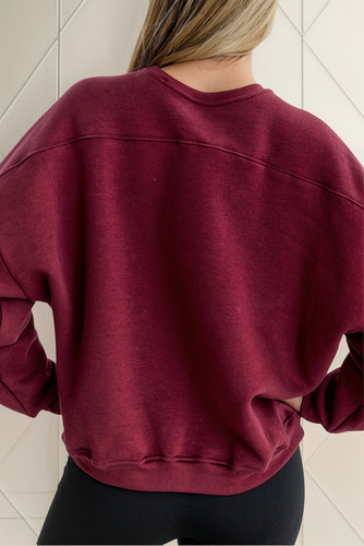 Buzo Sudadera Lisa De Frisa - Talles S M L