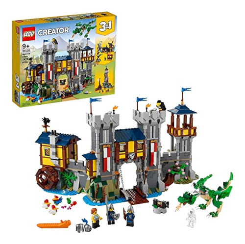 Lego Creator 3in1 Medieval Castle 31120 Juego De Juguetes De