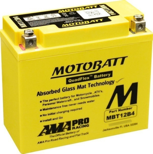 Bateria Motobatt Yt12b-bs Xj6 Drag Star Fazer 600 Mbt12b4