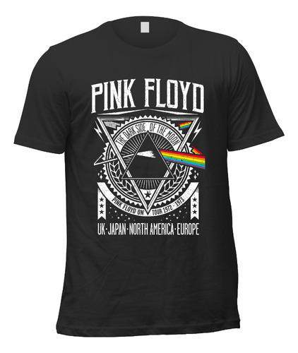 Playera Bandas Rock Pink Floyd Dark Side Of The Moon N01 A2