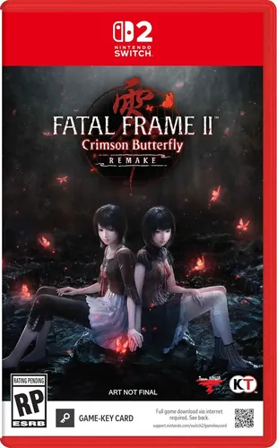 Fatal Frame Ii: Crimson Butterfly Remake Game Key Card Nsw 2