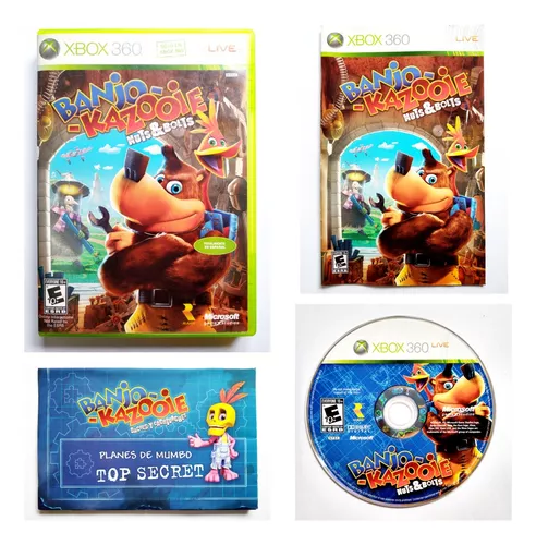 Jogo para Xbox 360 Banjo Kazooie Duplo, Jogo de Videogame Xbox 360 Usado  77598130