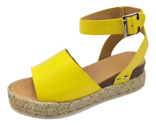 Sandalias De Moda De Verano Para Mujer, Punta Abierta, Casua