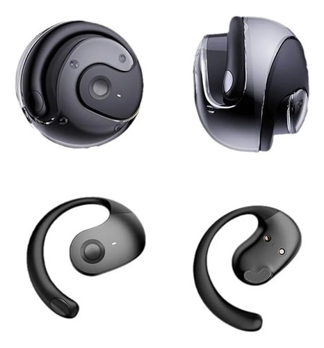 Un Auricular De Traducción Inalámbrico Ngj Y113, Blanco, Auricular De Traducción Bluetooth Con Gancho Para La Oreja