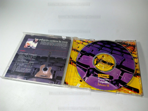 Fernando Delgadillo Febrero 13 Vol1 Cd Discos Pueblo 1999 (Usado)